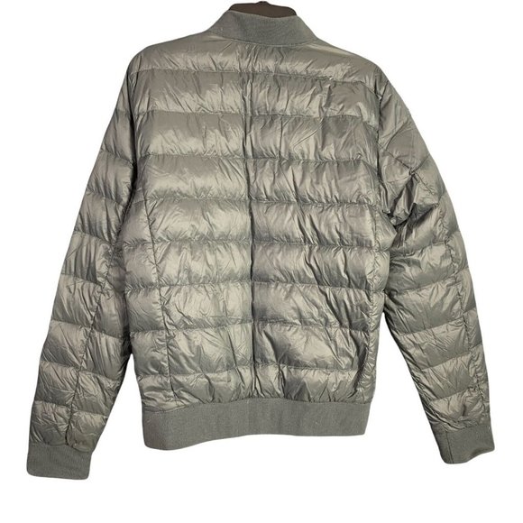 32 Degree Light Weight Puffer Jacket Women XS Down Filled Packable Gray - Picture 5 of 10